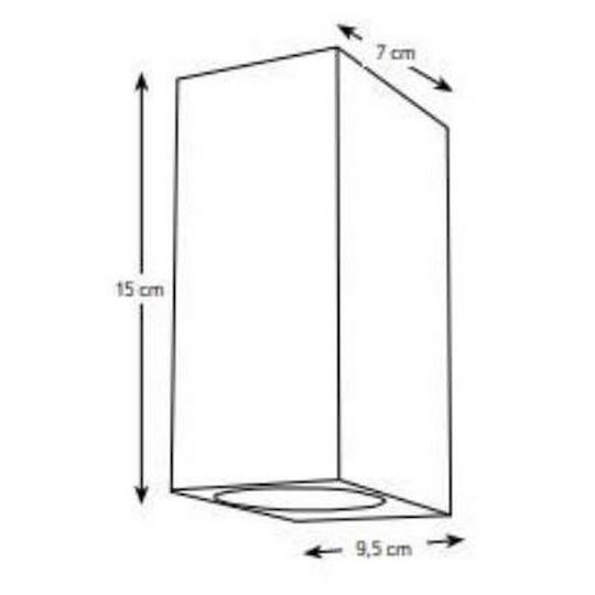 Arapidis Wall-Mounted Outdoor Spot GU10