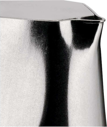 Alessi MT18/6 Μπρίκι 6cups Ασημί
