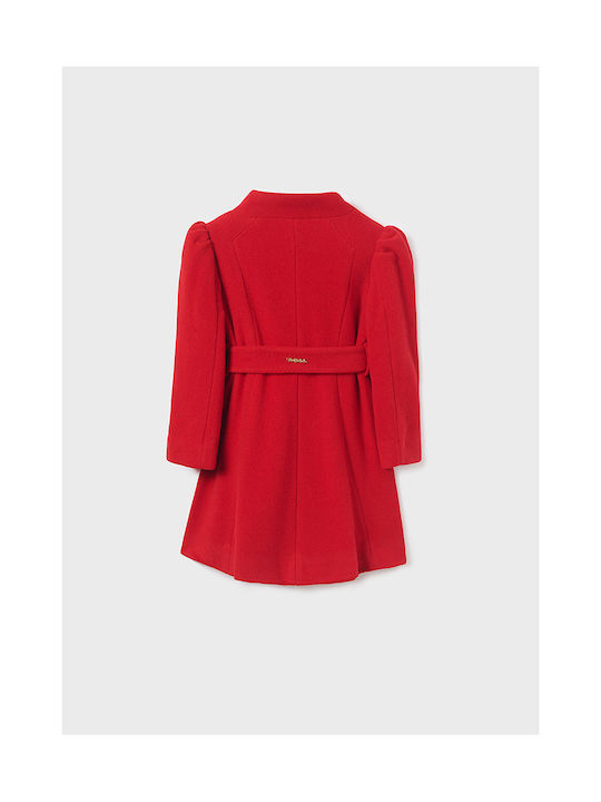 Abel & Lula Girls Coat Red