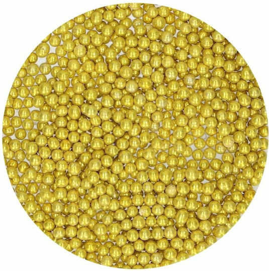 Fun Cakes Decorative Pearls Gold 80gr F51650