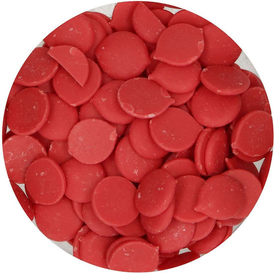 Fun Cakes Διακοσμητική Τρούφα Κόκκινη 250gr F25130