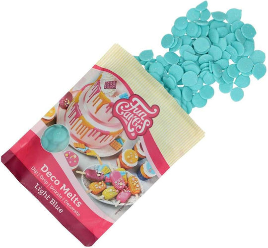 Fun Cakes Διακοσμητική Τρούφα Γαλάζια 250gr