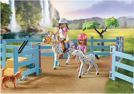Playmobil Pferde des Wasserfalls Große Ranch für 5-12 Jahre