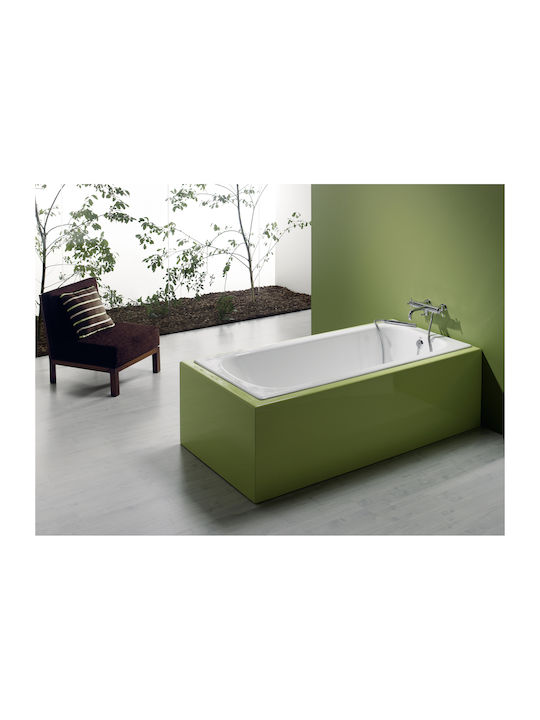 Recor Classic Μπανιέρα Μαντεμένια 170x75cm
