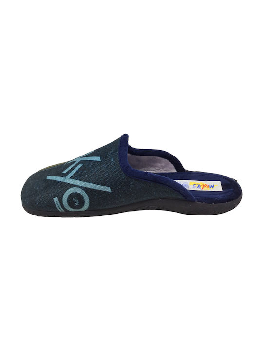 Medies Men's Slipper Blue