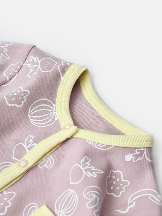 Biorganic Baby Bodysuit Coral