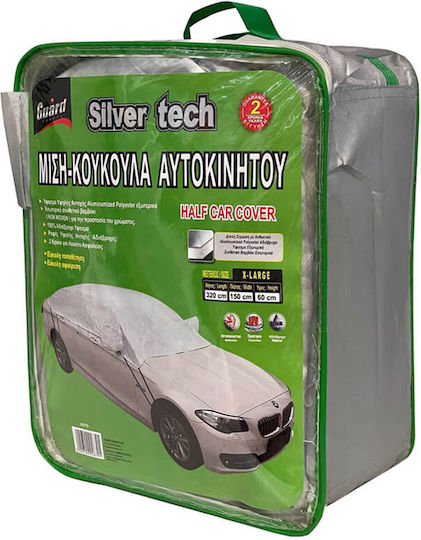 Guard Silvertech Car Half Covers 390cm Waterproof