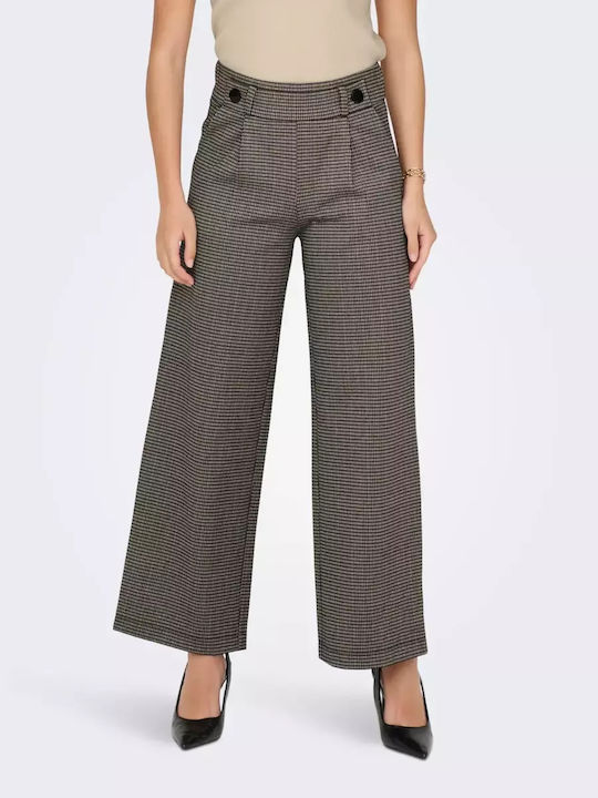 Tessa Women's Fabric Trousers Brown