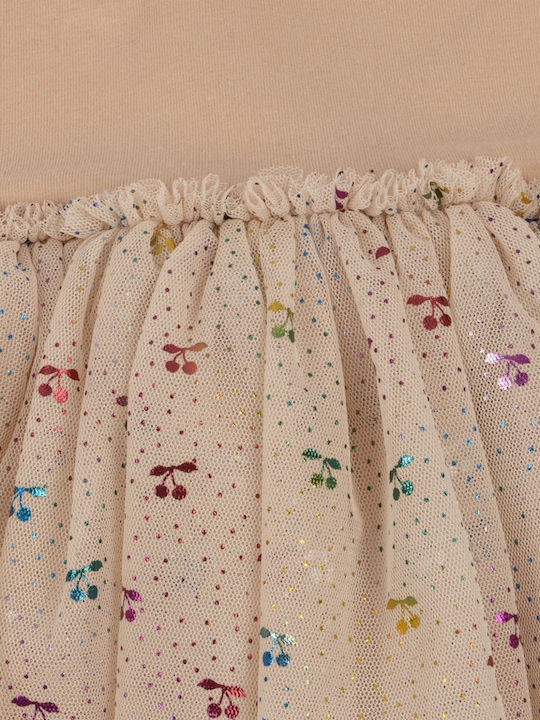 Children's Dress Tulle Burgundy