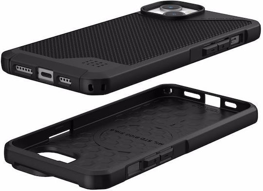 UAG Metropolis Lt Pro Задна корица Aramid Fiber 2мм Черен (iPhone 15 Plus)