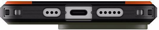 UAG Civilian Back Cover Σιλικόνης / Πλαστικό Χακί (iPhone 15 Pro)