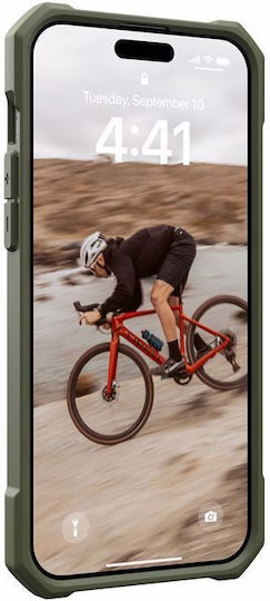 UAG Essential Задна корица Силикон Каки (iPhone 15 Plus)
