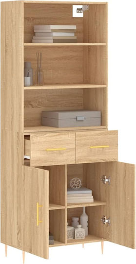 Библиотека Бежова 69.5x34x180см