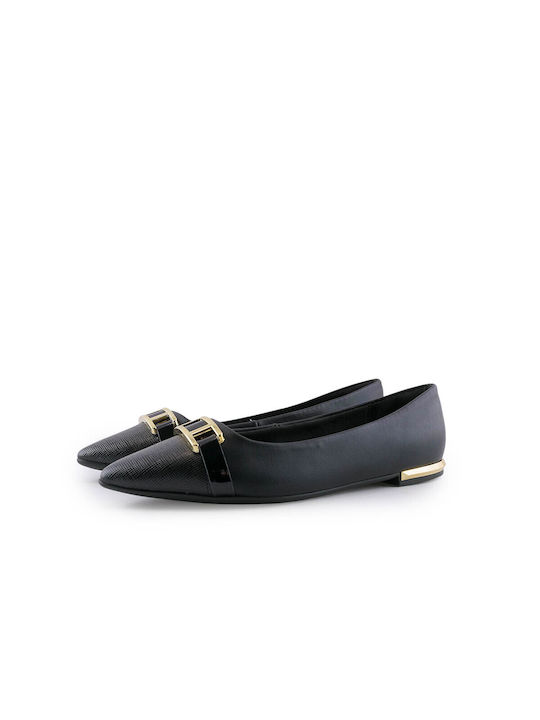 Piccadilly Ballerinas Black