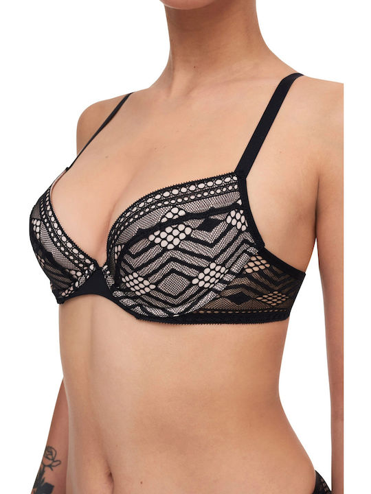 Passionata Negru Sutien Push Up