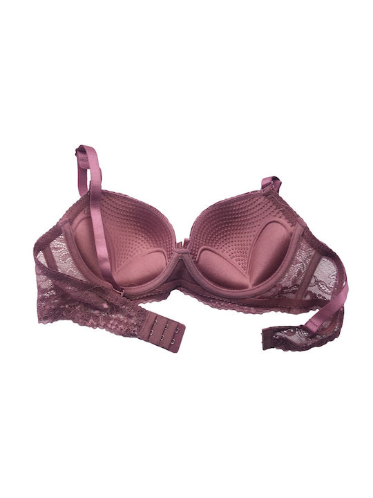 Rosa Junio Bra with Light Padding Underwire Pink