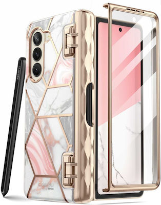 Supcase Cosmo Pen Back Cover Pink (Galaxy Z Fold5)