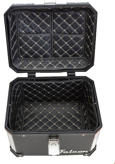 Falcon Motorcycle Top Case 45lt Black