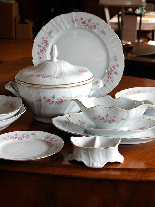 Thun White Porcelain Dinnerware Set 20pcs