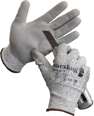 Norskog Egetrae Arbeitshandschuhe Gray Polyurethan 5904094703 Anti-Cut