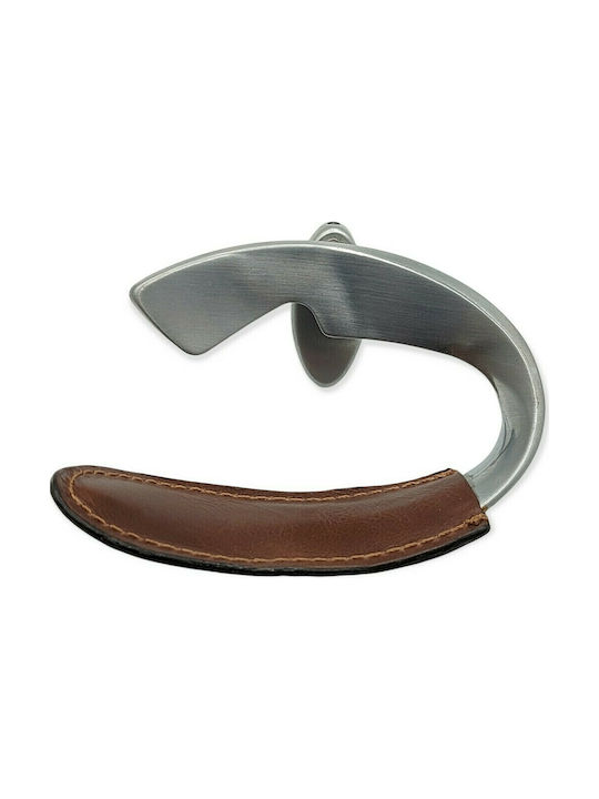 Obispa Agățătoare De Perete Metalică Argintie 14x8.2x8.5cm