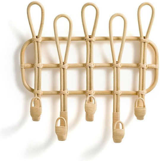 La Redoute Interieurs Ξύλινη 5 Θέσεων 50x14x50cm