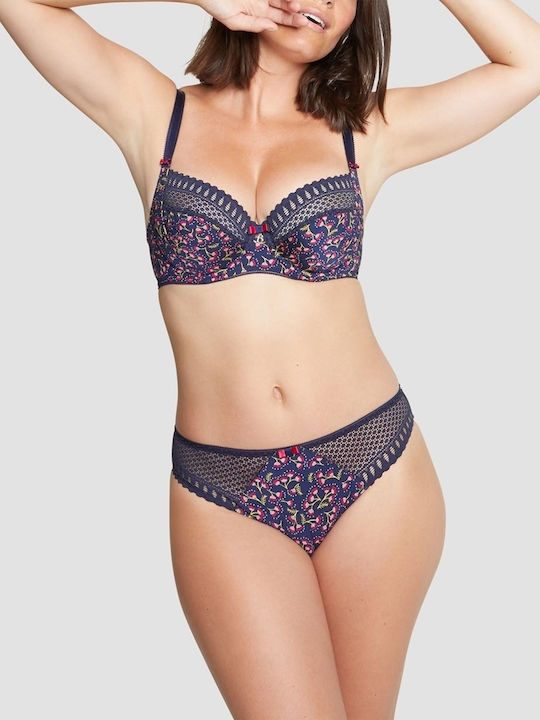 Damen Slip Blau
