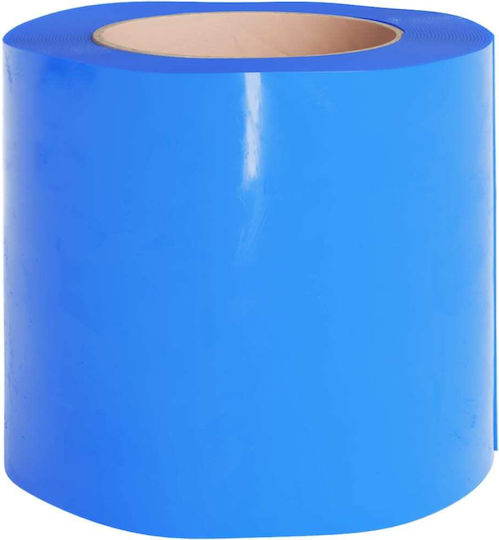 vidaXL Refrigeration Chamber Curtain 153872 Blue PVC Strip Curtain 50 m, 200 mm x 1.6 mm