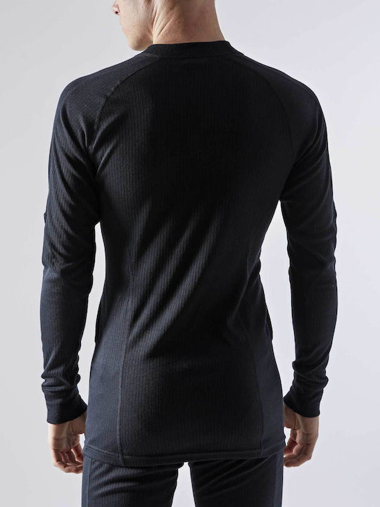Craft Baselayer Ισοθερμική Μπλούζα Μαύρη Craft Baselayer Ισοθερμική Μπλούζα Μαύρη