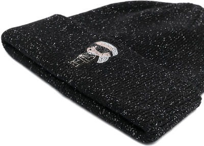 Knitted Beanie Cap Black