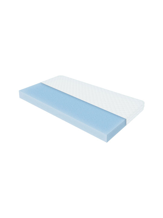 Pat Montessori Single Cu Saltea Gri 80x160cm