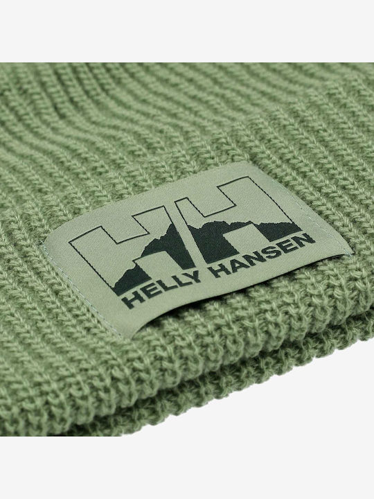 Beanie Unisex Σκούφος Πλεκτός σε Πράσινο χρώμα