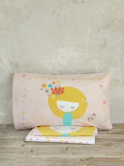 Nima Single Set Fairy Love Pink 170x255cm