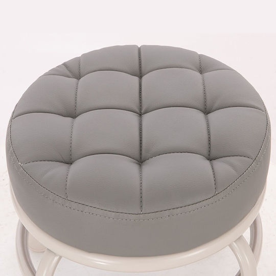 Comfort Style Wheeled Stool Gray 5410139