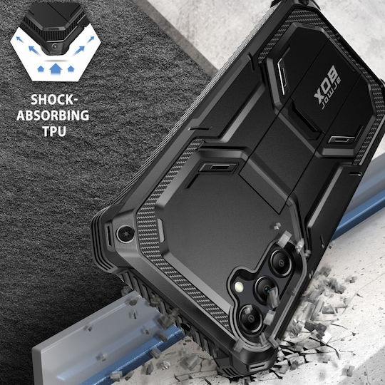 Supcase Iblsn Armorbox Back Cover Tempered Glass Μαύρο (Galaxy S23 FE)