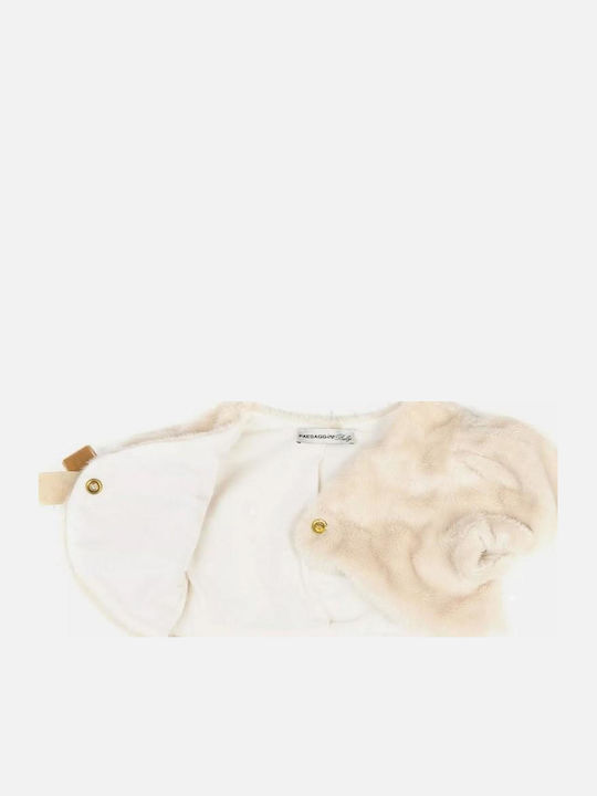 Kids Bolero Fur Beige