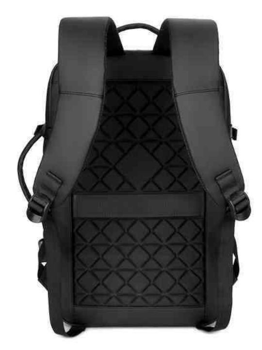 Playbags Collection Αδιάβροχη Τσάντα Πλάτης για Laptop 15.6" με Θύρα USB σε Μαύρο χρώμα