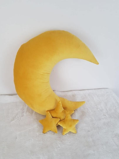 Bubbles Lover Crib Decorative Pillow Yellow