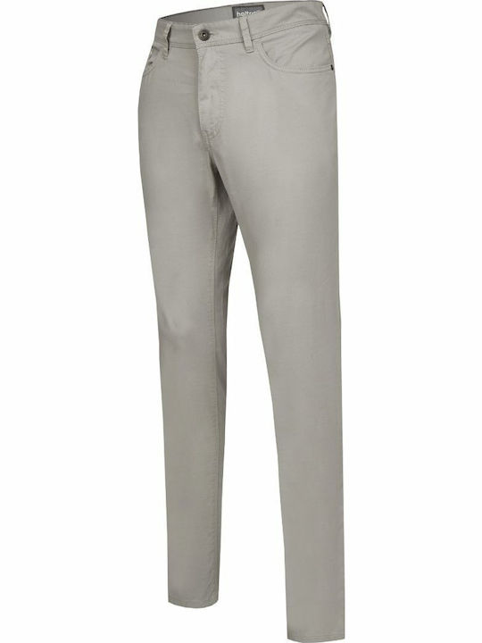 Trousers Chino Elastic in Relaxed Fit Gray