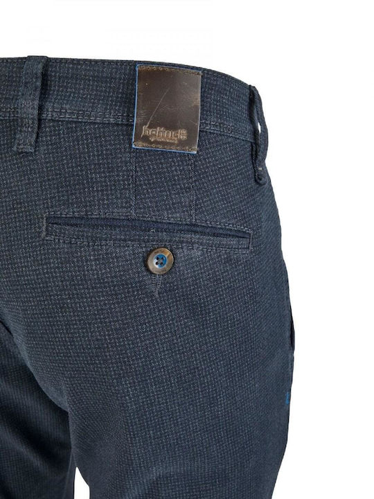 Trousers Chino Elastic in Loose Fit Gray