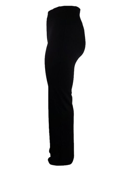 Innocent Women's Fabric Trousers with Elastic Black