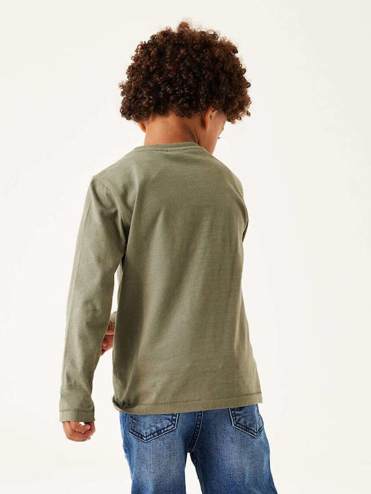 Kids' Shirt Long Sleeve Khaki Ls