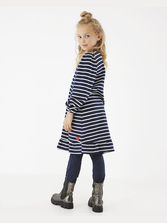 Mexx Sweatshirt Kids Dress Striped Long Sleeve Multicolour