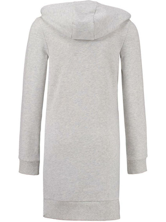 Kids Sweatshirt Cardigan Grey