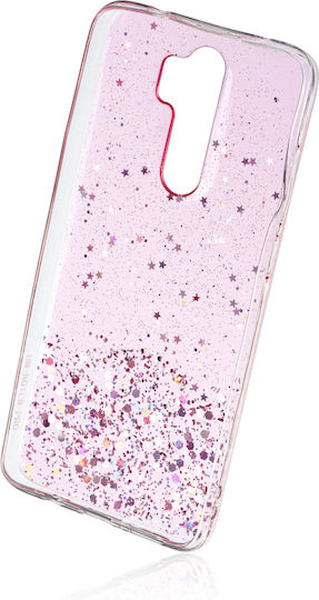 Naxius Glitter Задна корица Силикон Розов (Galaxy Note 8Redmi Note 8 ProOnePlus 8 ProRealme 8/8 Pro)