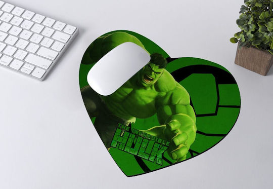 Koupakoupa Hulk Mouse Pad (230mm) Πράσινο KP_13906_MOUSEPAD-HEART