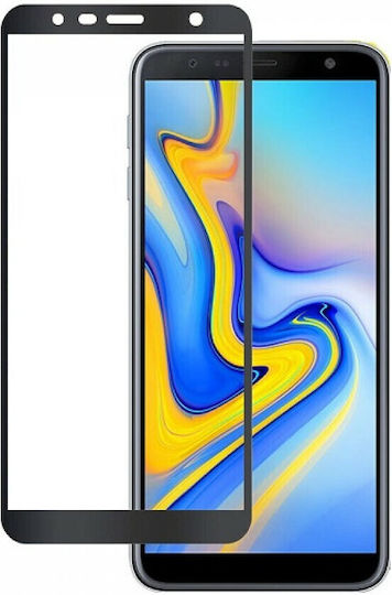 Full Face Tempered Glass Negru (Galaxy A6 2018)