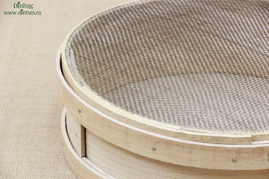 Sieb aus Holz
