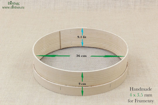 Sieb aus Holz