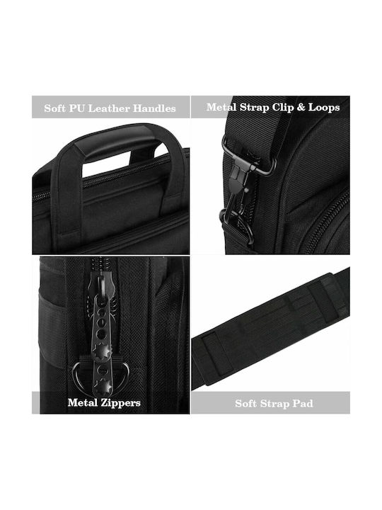 Ytonet 15,6 Laptop 7,2l Messenger Waterproof Bag for 15.6" Laptop Black